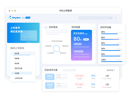 金蝶AI星空企业IPO解决方案